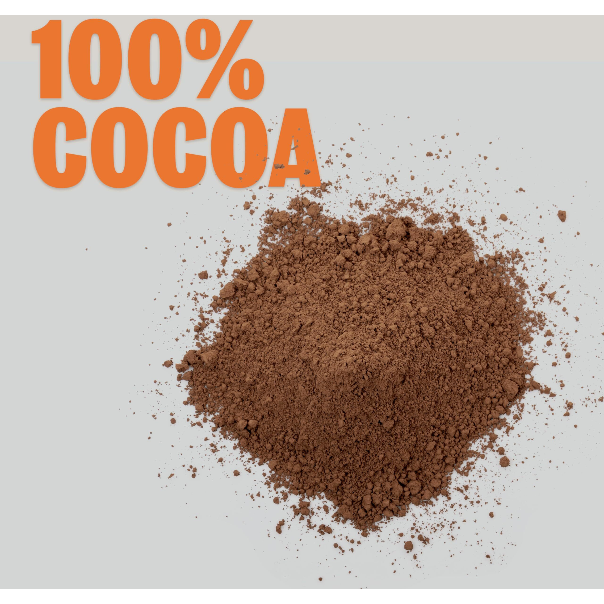 Tcho Cocoa Powder (3 Pack) Unsweetened, Zero Sugar, 100% Plant Based Cocoa Powder, Vegan, Kosher, Non-Gmo, Non-Dairy, Unsweetened Cocoa Powder | 6.7Oz Each - 3 Pack
