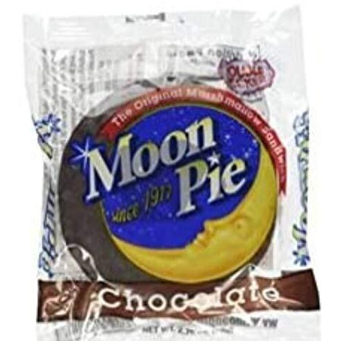 Moon Pie Minis Chocolate Marshmallow Sandwich 110 Calories - 2 Packages