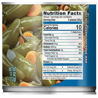 San Marcos Whole Jalapeno, 11 Oz (Pack Of 12)