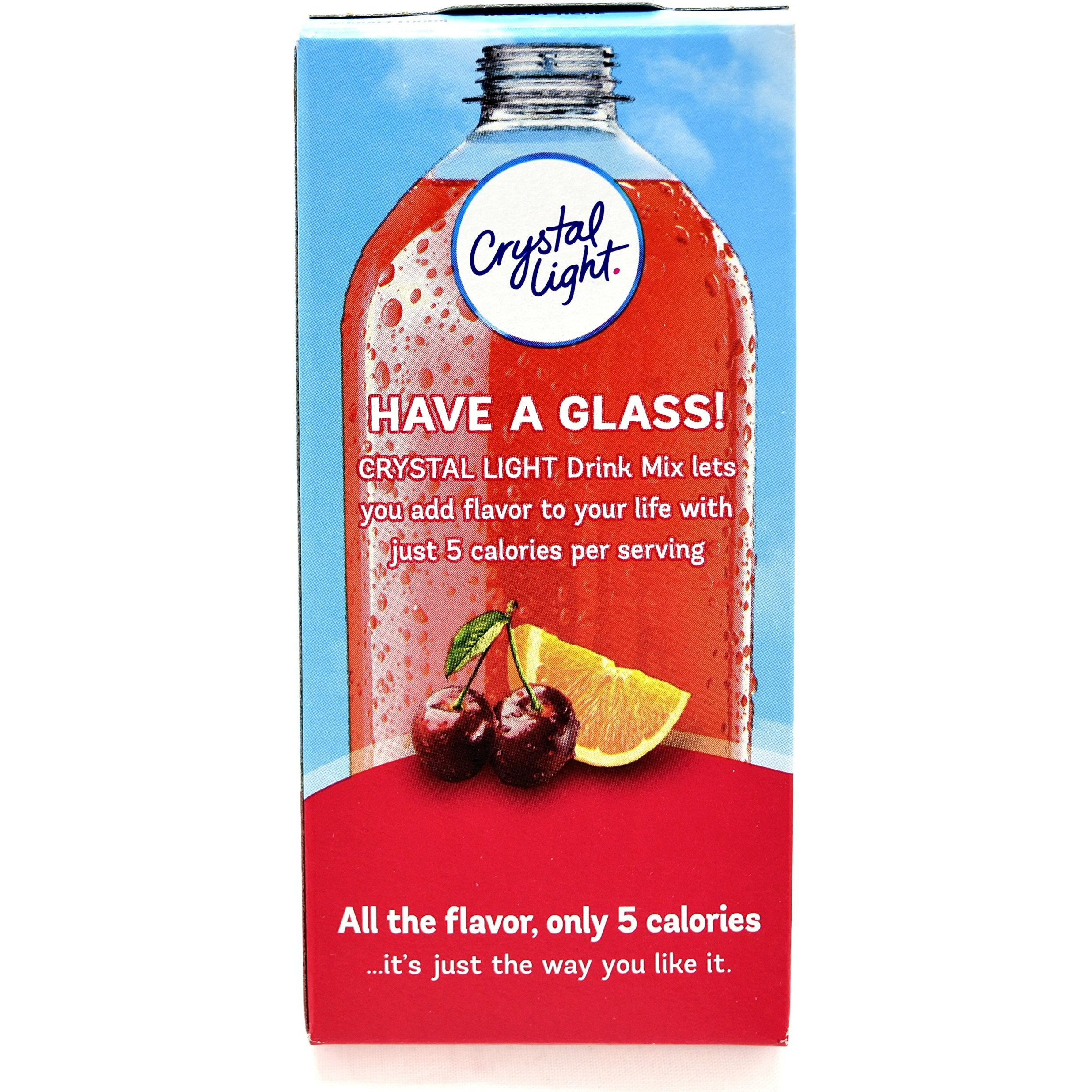 Crystal Light On The Go Fruit Punch Drink Mix, 10-Count Boxes (Pack Of 5)