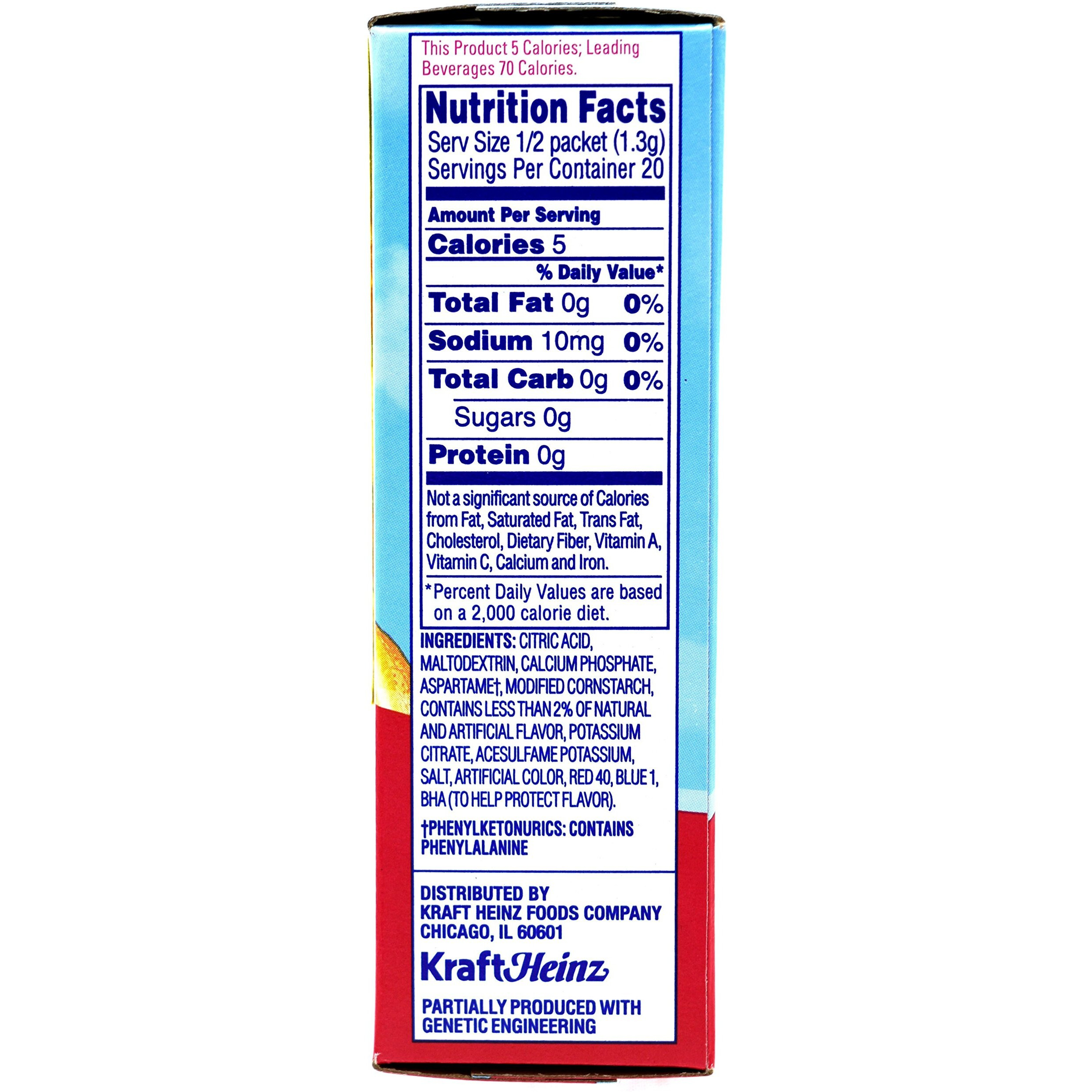 Crystal Light On The Go Fruit Punch Drink Mix, 10-Count Boxes (Pack Of 5)