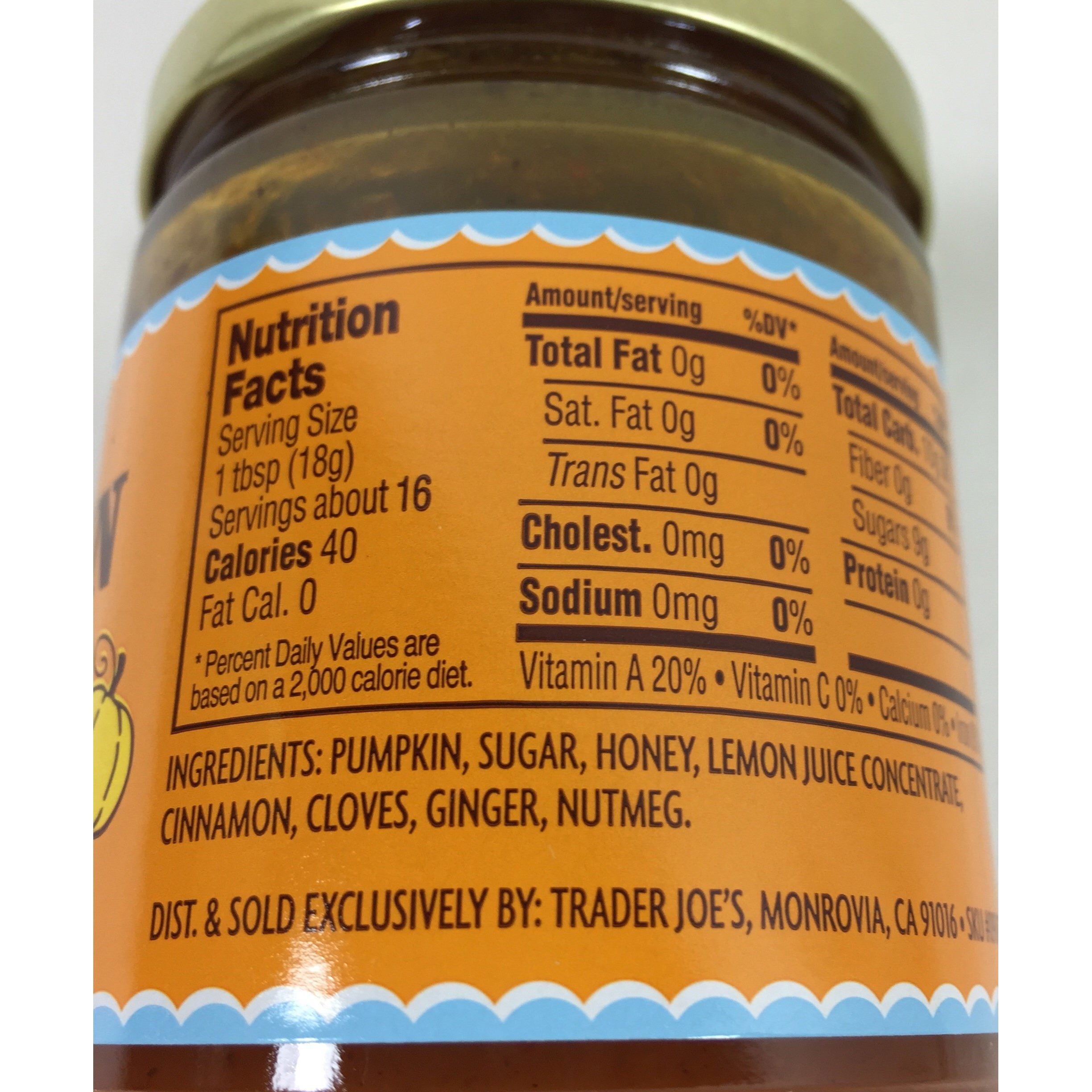 Trader Joe's Pumpkin Butter, 2 Jars, 10 Ounces Each