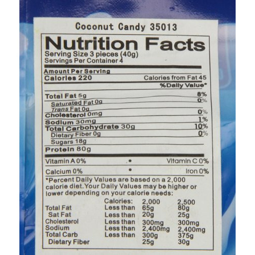 Chun Guang Coconut Candy, 5.6 Ounce
