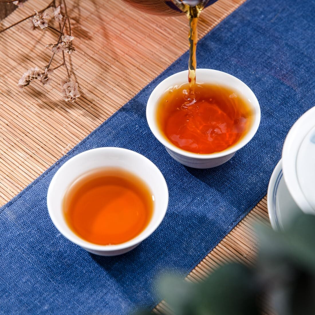 Chawuwarmsun [B] Jinjunmei Black Tea3.5Oz/100G,Chinese Loose Leaf Tea,Wuyi Mountain,Fujian China