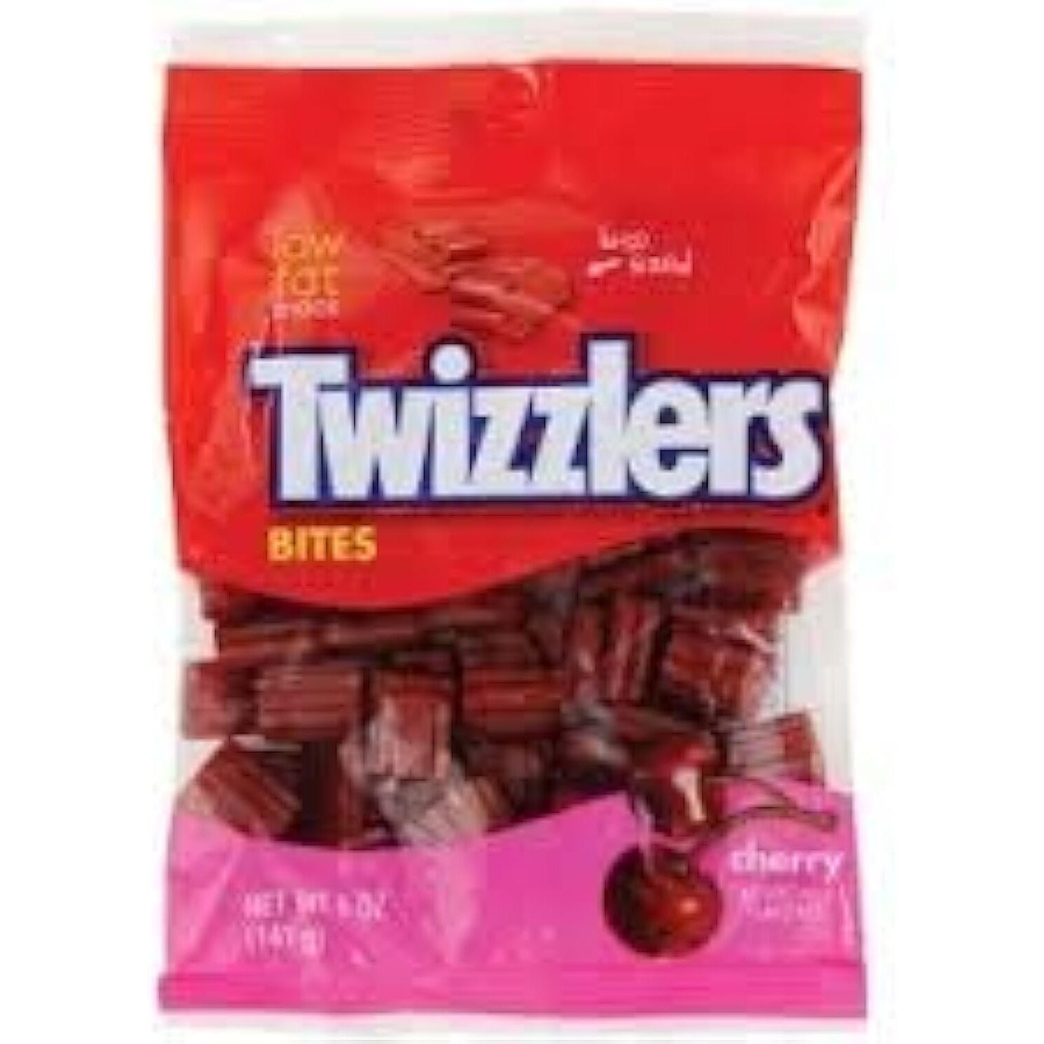 Twizzlers Bites, Cherry Flavored Licorice Candy (Pack Of 2)