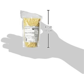 Organic White Popcorn, Heirloom Variety, Penn. Dutch Butter Flavored, Non-Gmo, Farmer Direct, 1 1/2 Lbs.