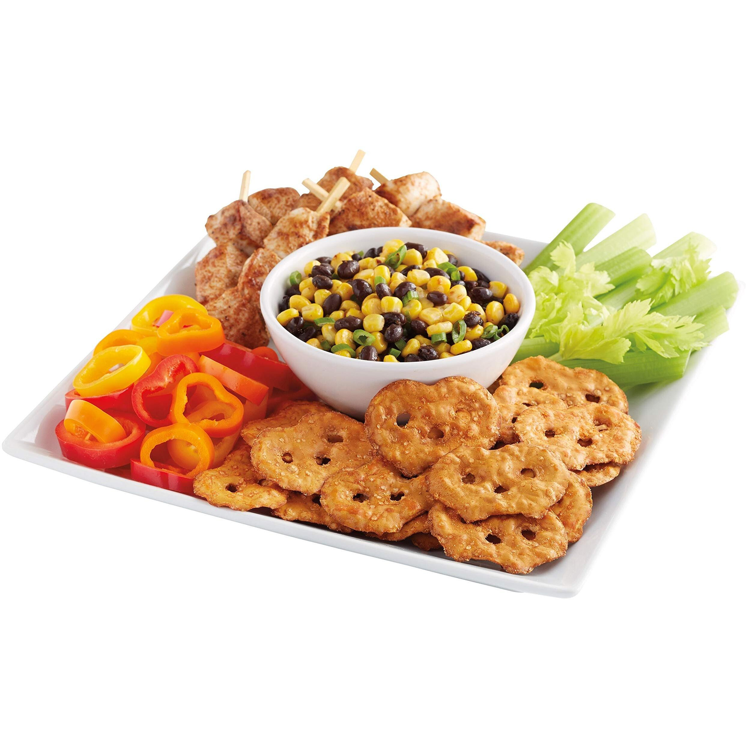 Snack Factory Pretzel Crisps, Buffalo Wing, 7.2 Oz Bag (Pack Of 12)