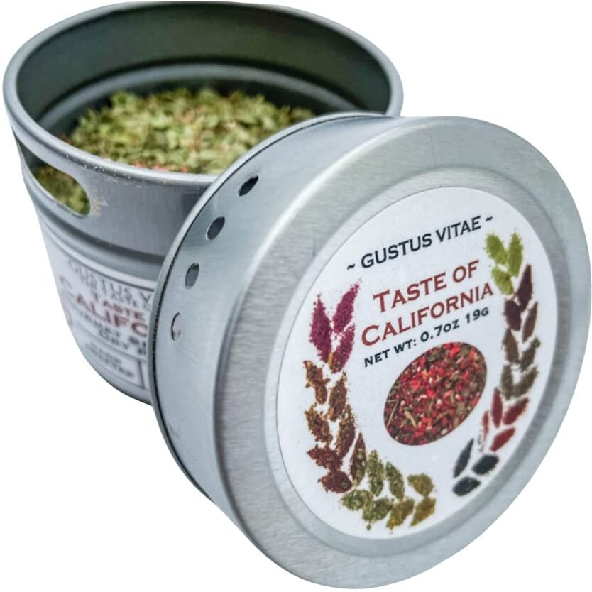 Gustus Vitae - Taste Of California - Authentic Artisanal Spice Blend - Gourmet Seasoning - Non Gmo - All Natural - Sustainably Sourced - Small Batch - Hand Packed