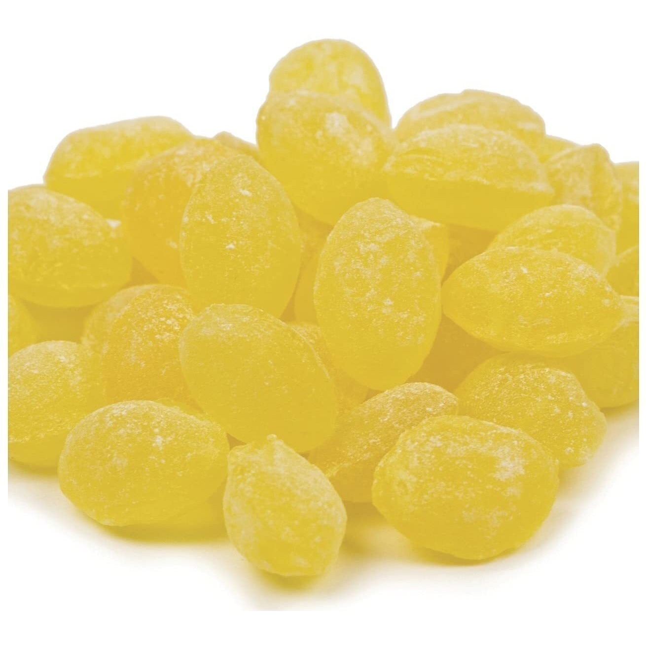Sanded Lemon Drops Old Fashioned Hard Candy 5 Pounds Claey's Candies