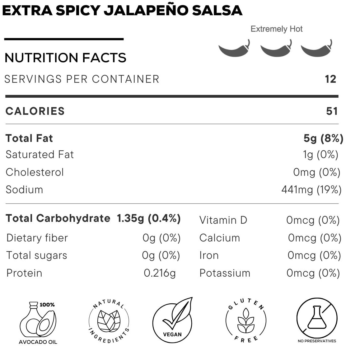Patricia Quintana Extra Spicy Jalapeo Salsa - Authentic Artisanal Mexican Ingredients - Perfect Topping To Your Tacos, Burritos, Enchiladas Or Other Favorite Food (12 Oz, 2 Bottles)