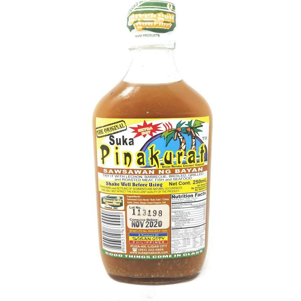 Suka Pinakurat Sawsawan Ng Bayan Original Flavor, Extra Hot Net Cont. 250Ml