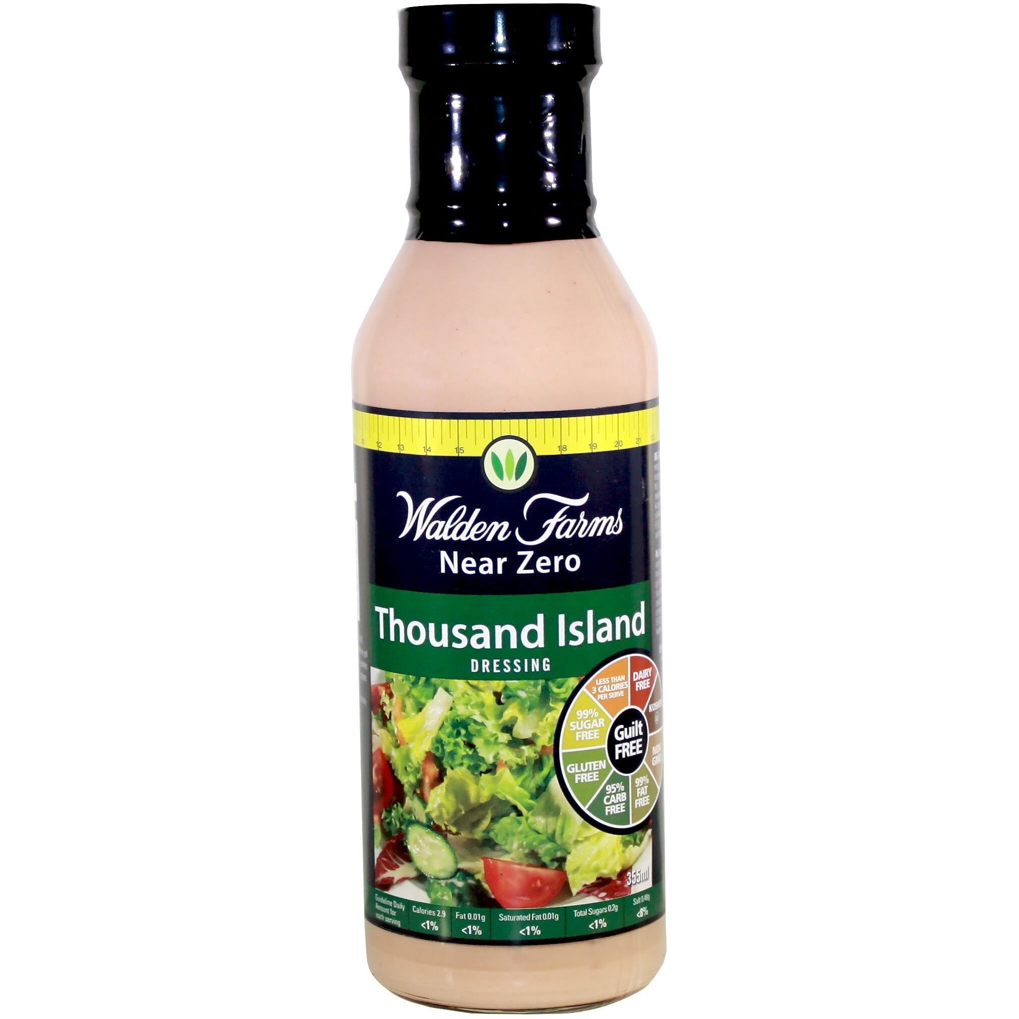 Walden Farms Sugar Free Thousand Island Dressing, 12 Fl Oz (Pack Of 6)
