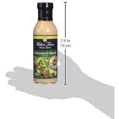Walden Farms Sugar Free Thousand Island Dressing, 12 Fl Oz (Pack Of 6)