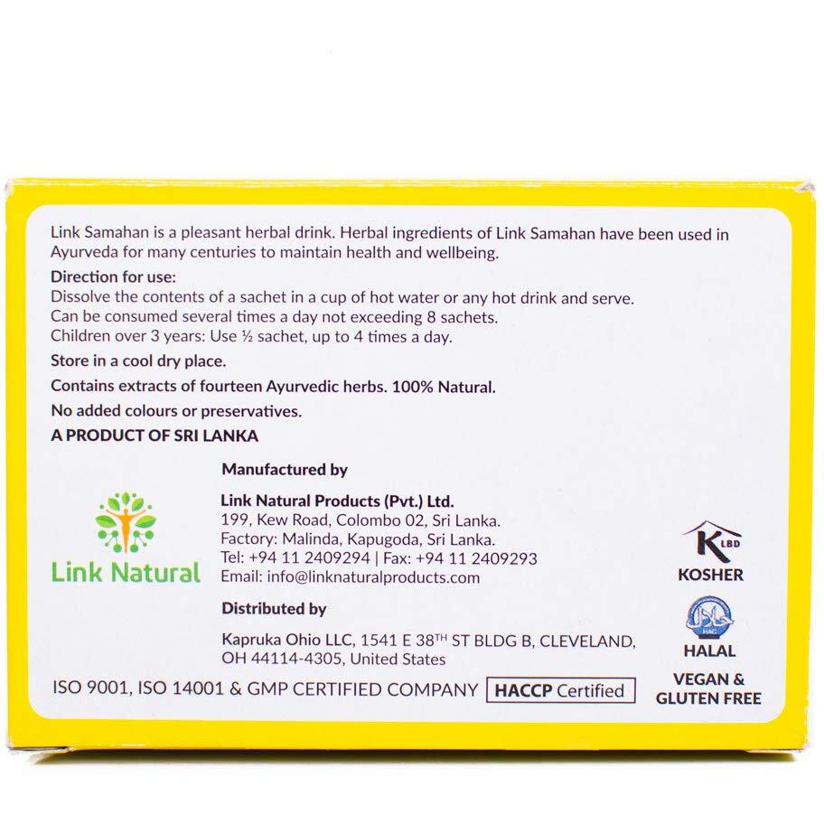 Samahan Ayurvedic Herbal Tea 50 Sachets
