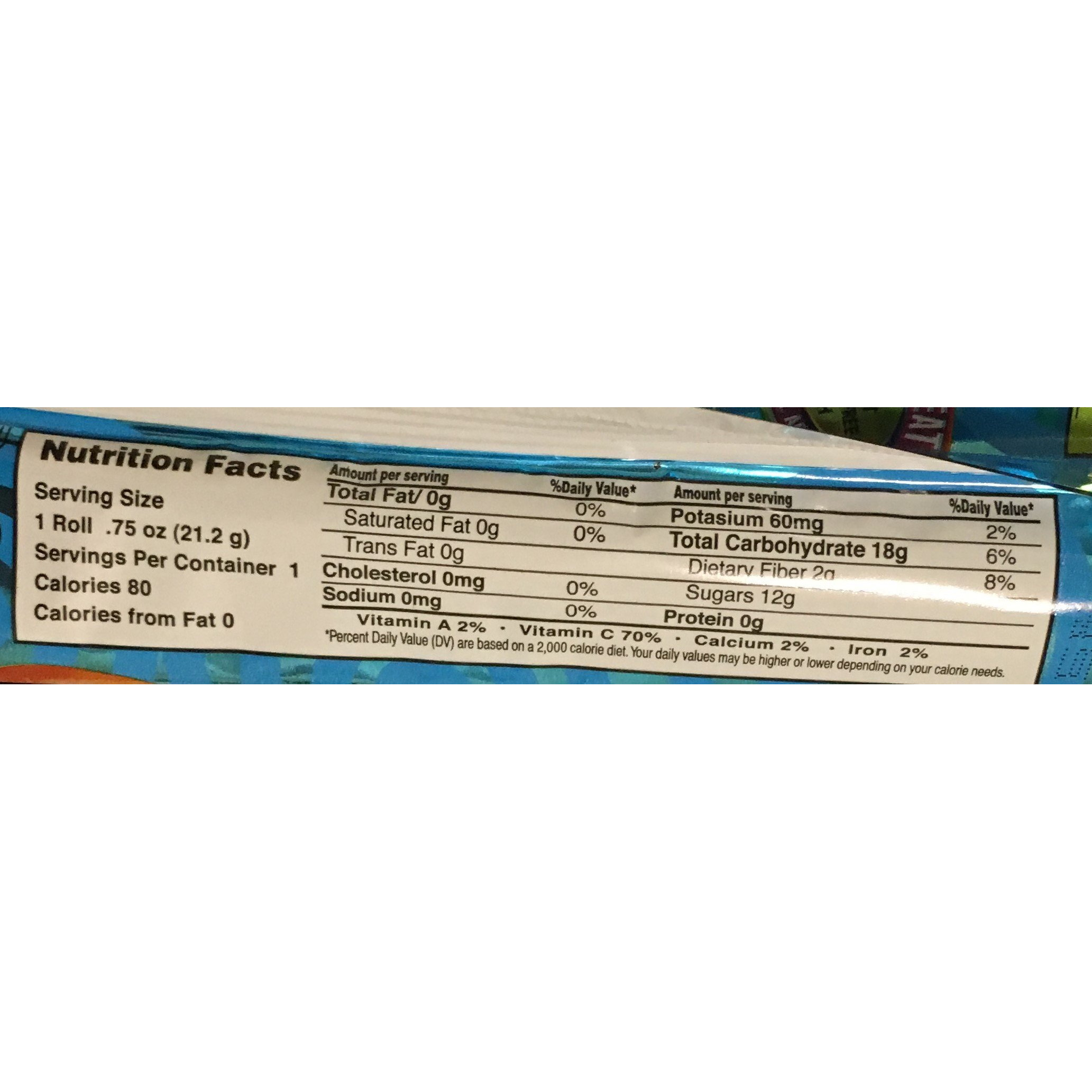 0.75Oz Jovy Fruit Roll Snack, Apricot (16 Single Packets Per Order)