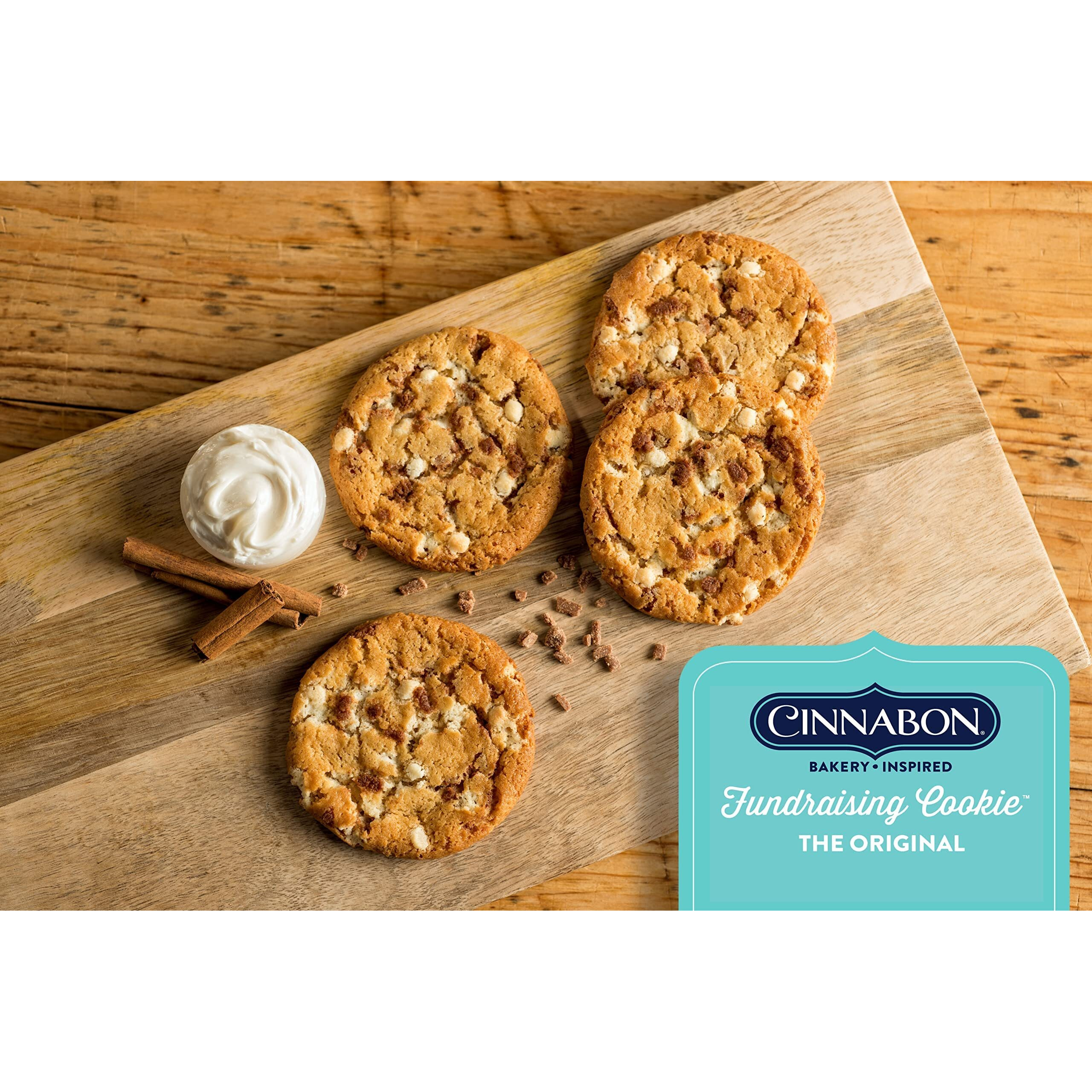 Classic Cookie Soft Baked Cinnabon Cookies Made With Cinnamon And Cream Cheese Chips, 2 Boxes, 16 Individually Wrapped Cookies