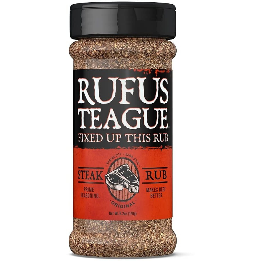 Rufus Teague - Steak Rub - Premium Bbq Rub - 6.2Oz Bottle