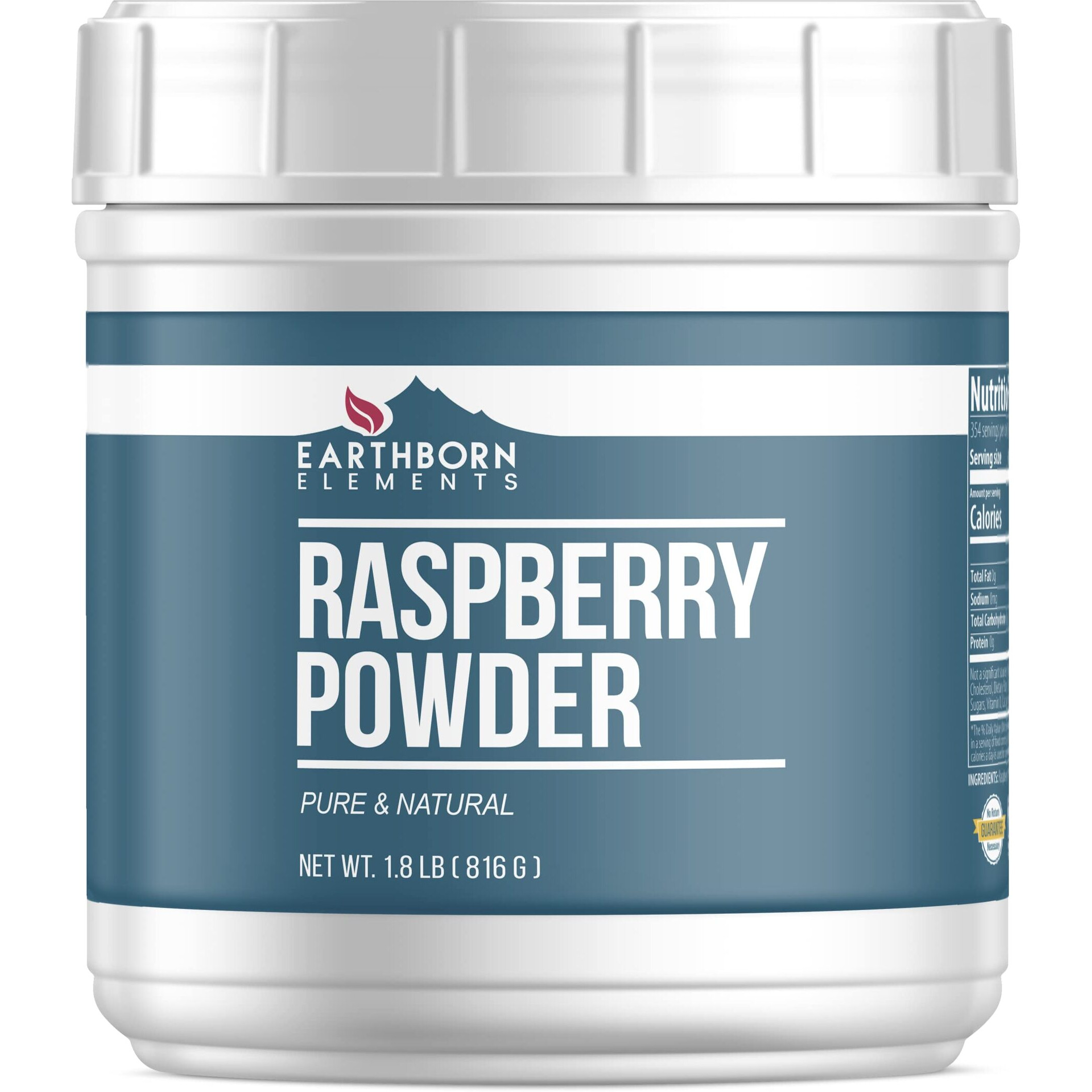 Earthborn Elements Raspberry Powder 1.8 Lb, Pure & Natural, Smoothies & Desserts