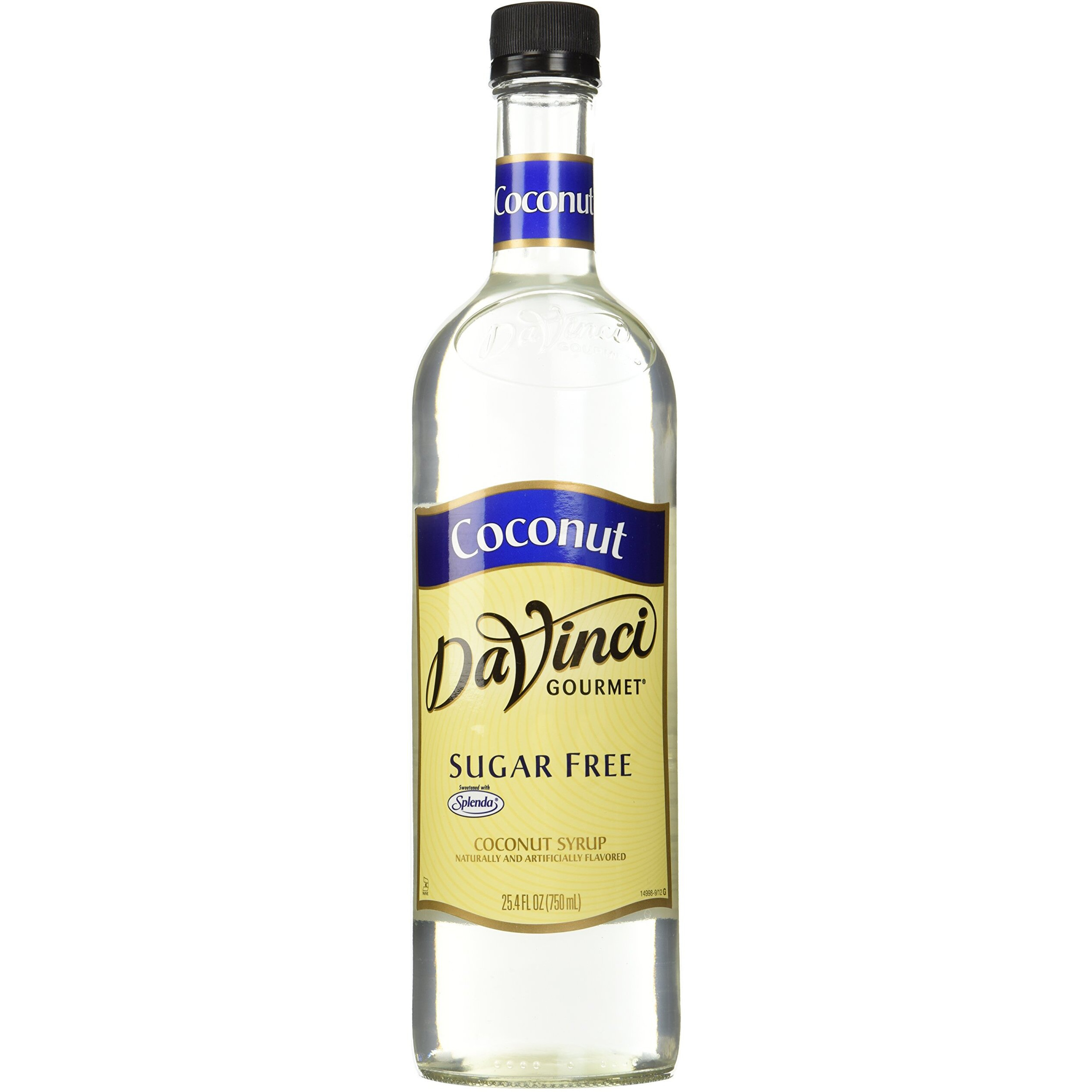 Davinci Sugar Free Coconut Syrup W/Splenda 750 Ml