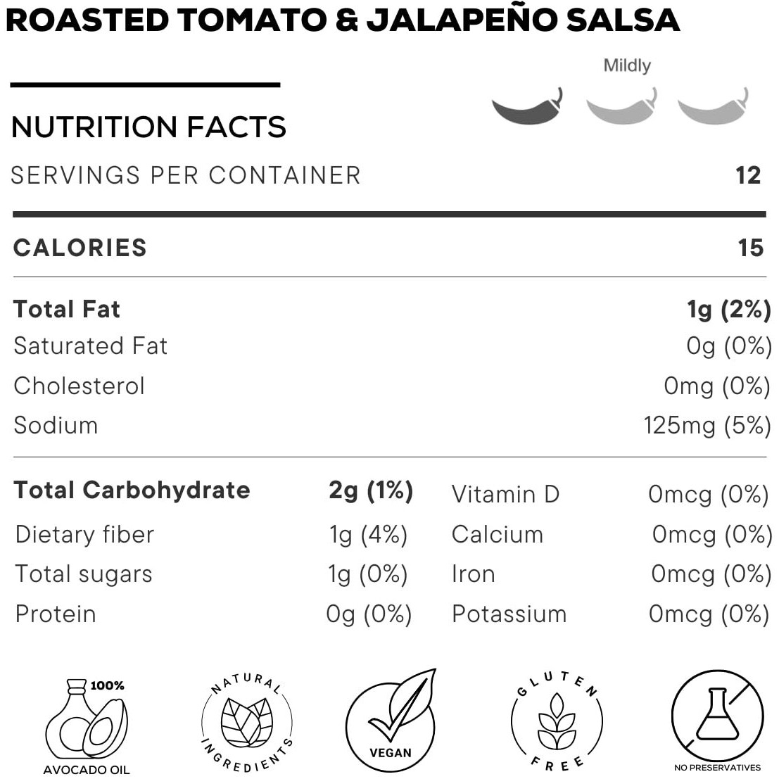 Patricia Quintana Roasted Tomato & Jalapeo Salsa - Authentic Artisanal Mexican Ingredients - Perfect Topping To Your Tacos, Burritos, Enchiladas Or Other Favorite Food (12 Oz, 2 Bottles)