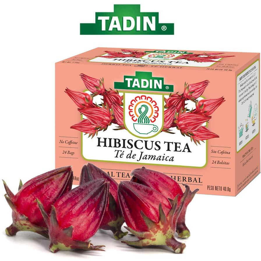 Tadin Te De Jamaica Hibiscus Tea 24 Bags.