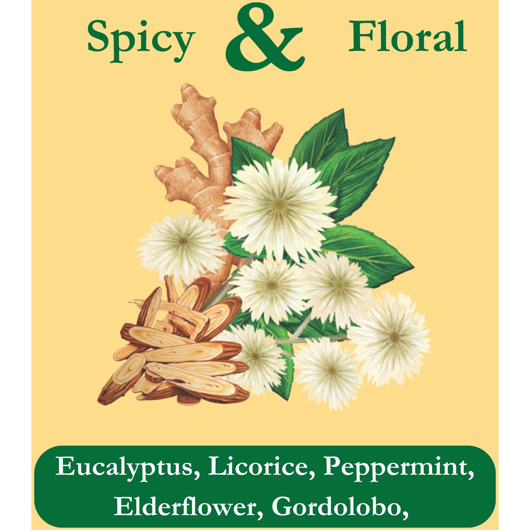 Tadin Bronco Herbal Tea, Caffeine Free Tea, Fall Tea, Decaf Tea, Tea Packets For Hot Tea, 24 Tea Bags Per Box, Pack Of 6