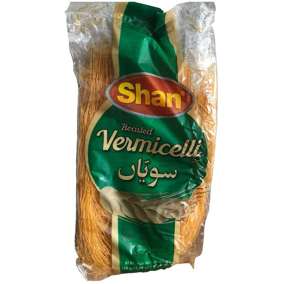 Shan - Roasted Vermicelli, 5.29 Oz (150G), Traditional Taste, Easy To Cook, Vegetarian (Pack Of 6)