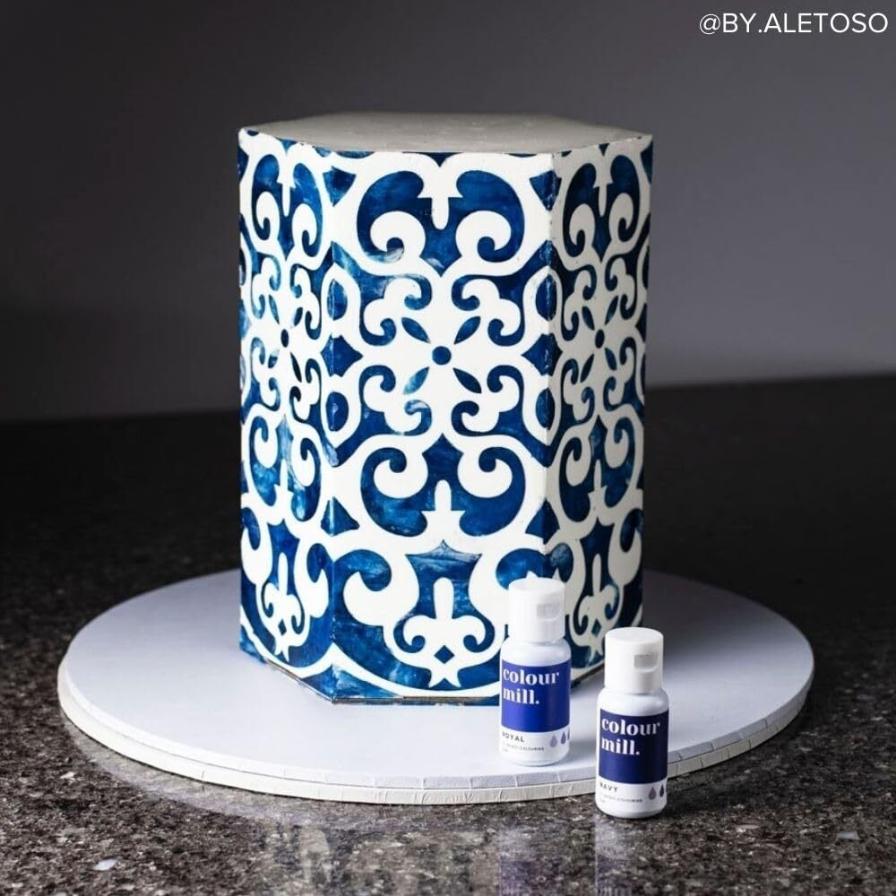 Colour Mill Oil-Based Food Coloring, 100 Milliliters (Navy)