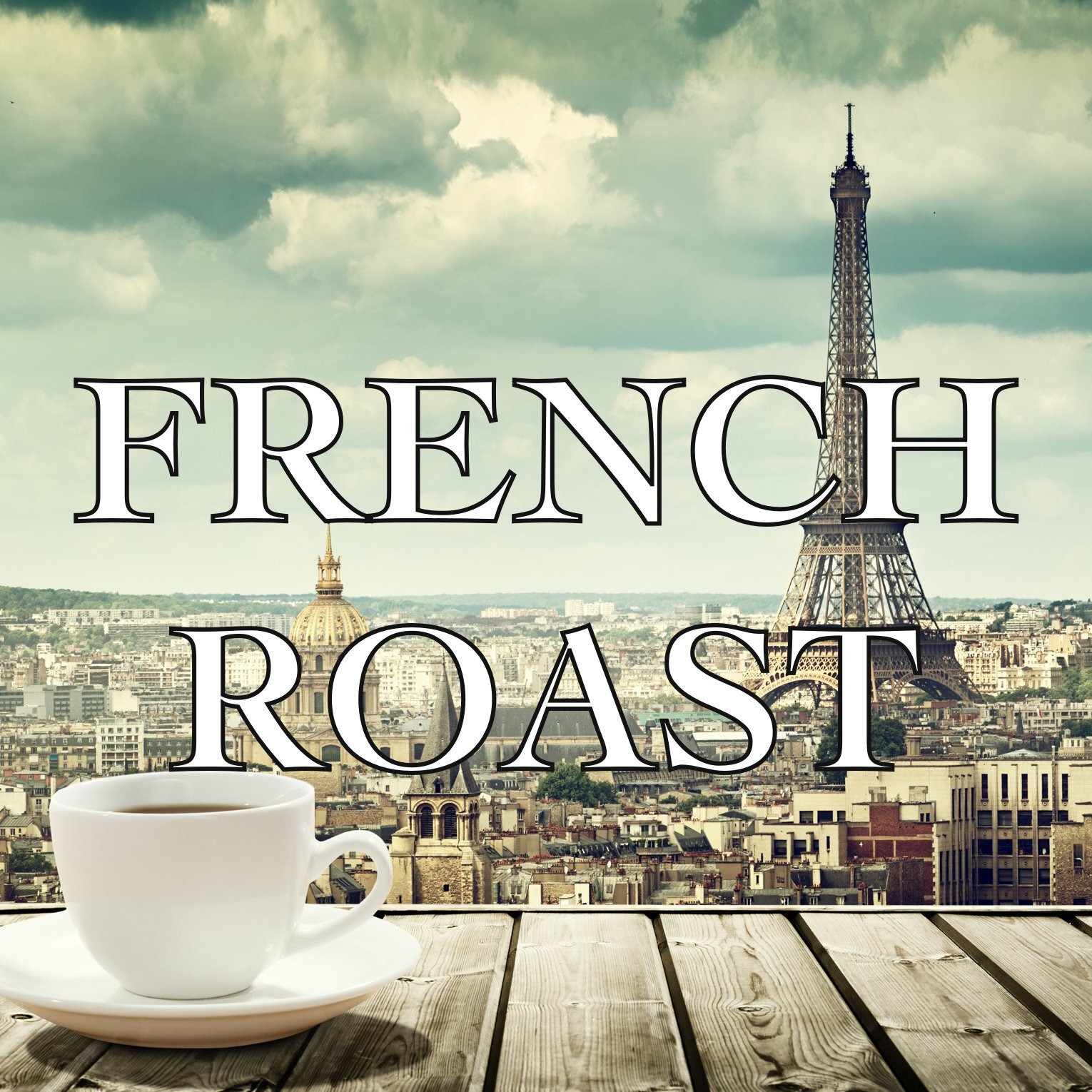 French Roast Coffee, Ground, Dark Roast, Fresh Roasted, 16-Ounce