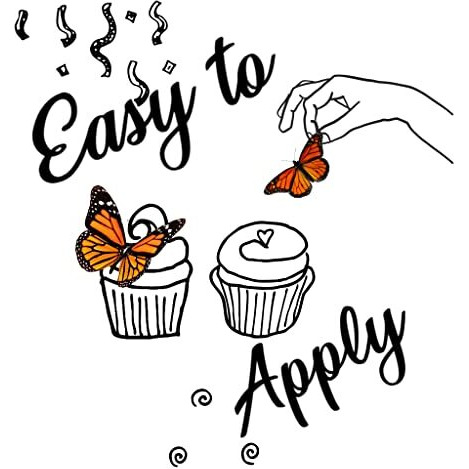 Sugar Robot Inc. Edible Butterflies Ombre Monarchs Made In The Usa Premium Crafted - Cake And Cupcake Toppers, Decoration (Pink)