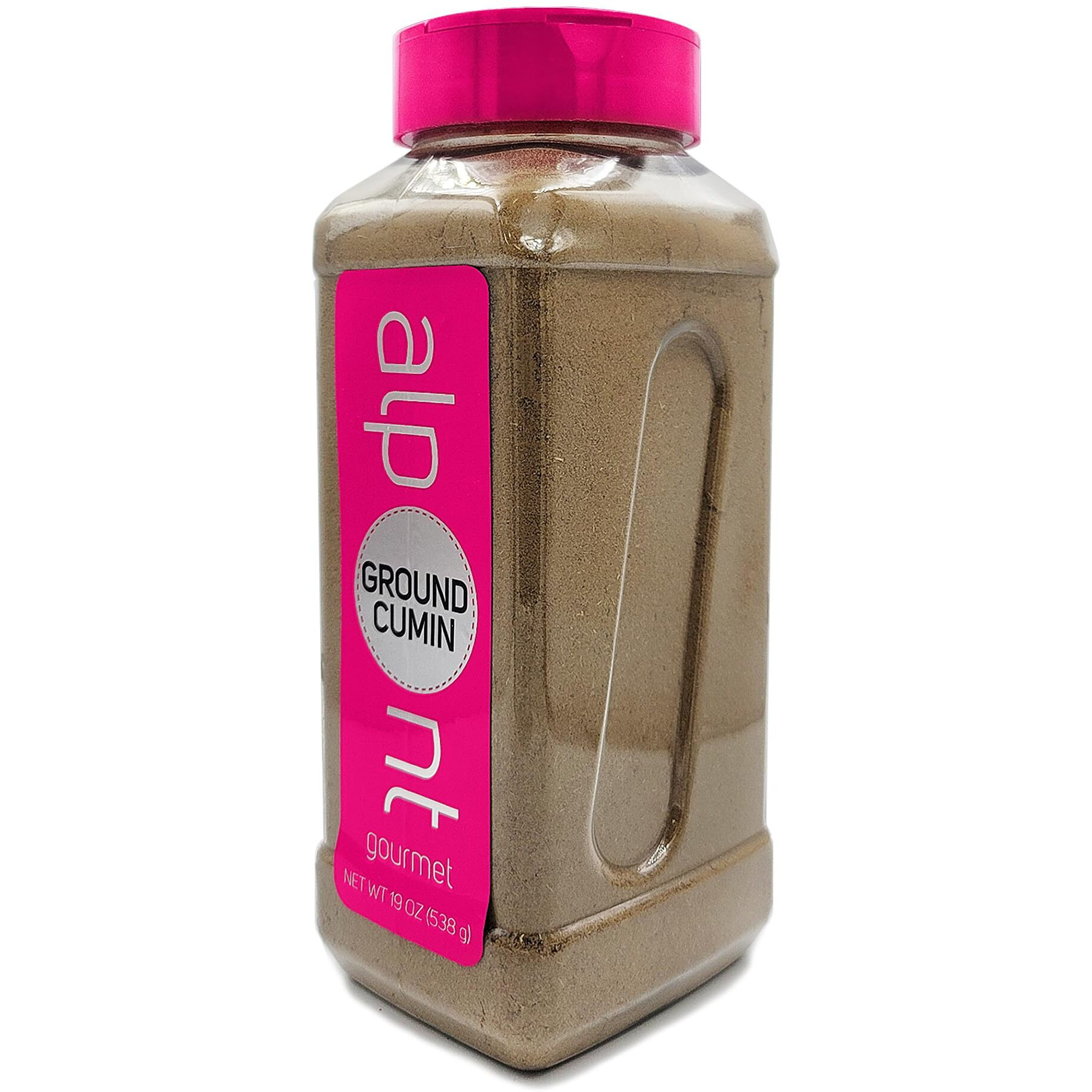 Alpont Gourmet Ground Cumin - 19Oz (538G), All Natural, Non-Gmo, Packed To Keep It Fresh, Premium Quality