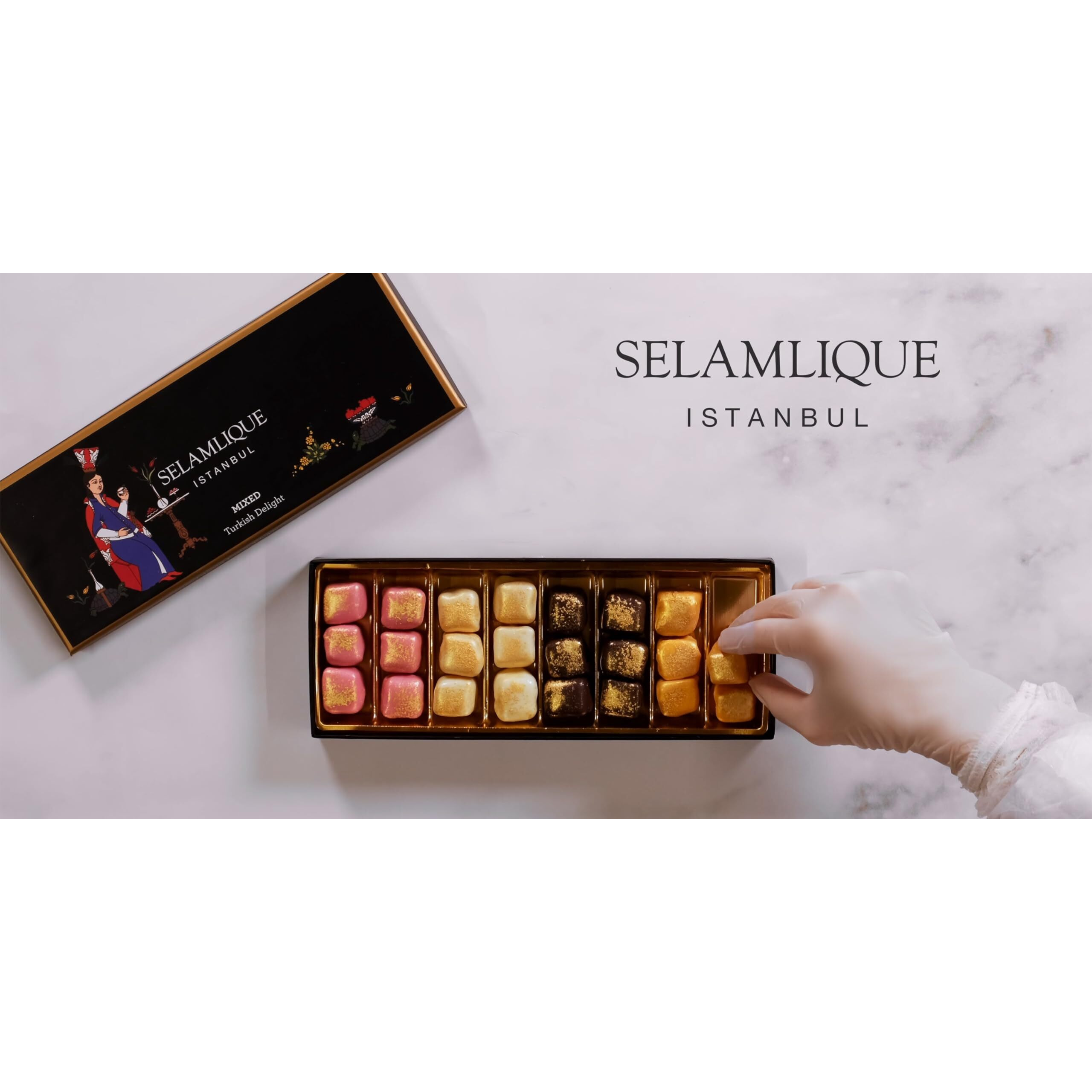 Selamlique Istanbul Turkish Coffee With Cinnamon (4.40Oz) Ultra Fine Ground