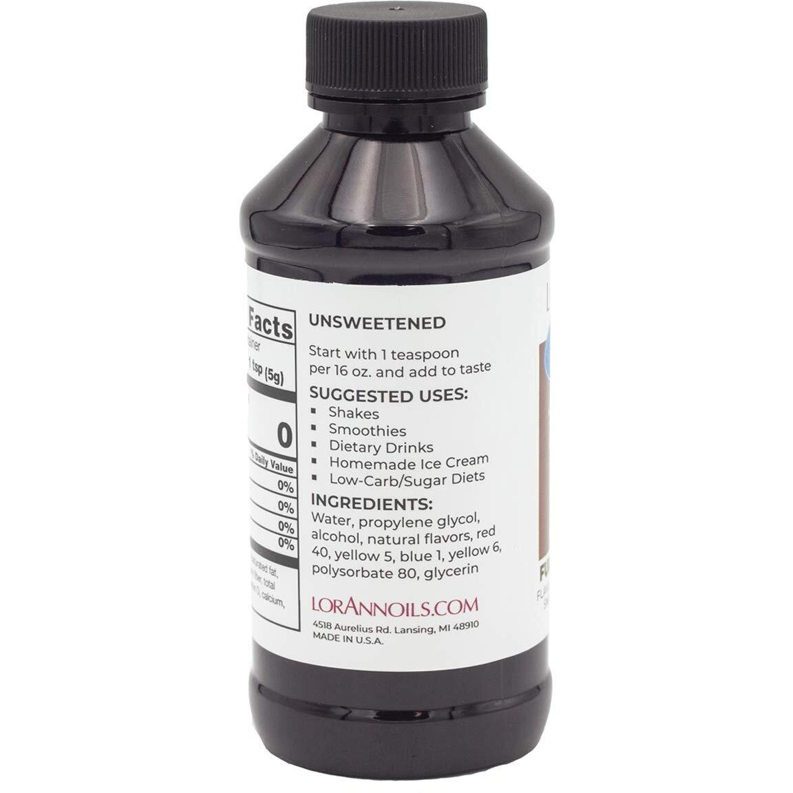 Lorann Fudge Brownie Flavor Fountain, 4 Oz Bottle