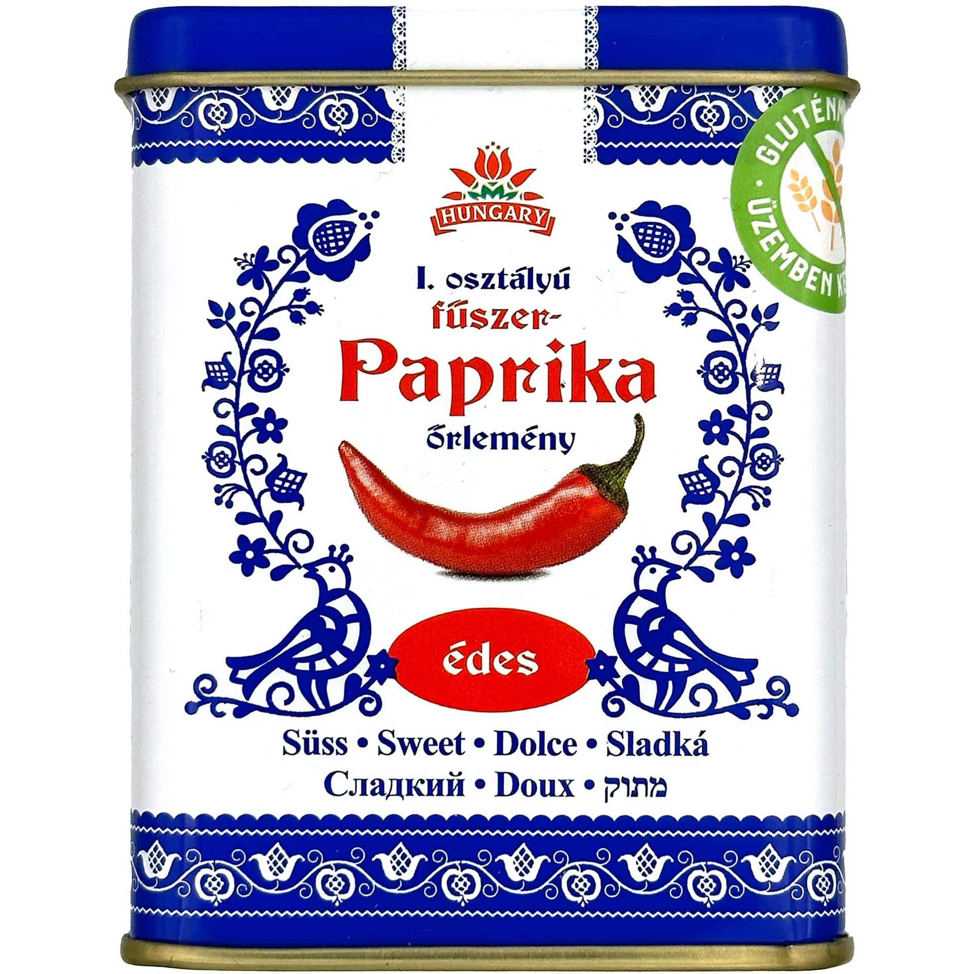 Hungarian Sweet Paprika (50G/1.76Oz) In Metal Container, Imported From Hungary
