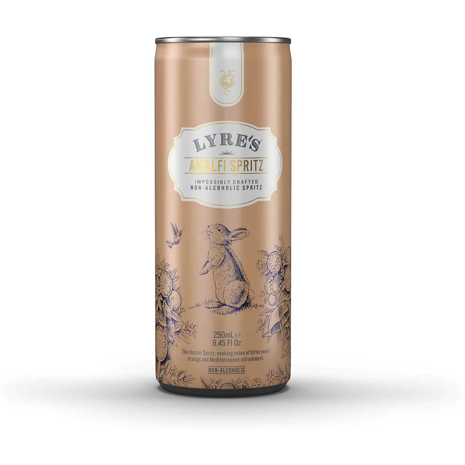 Lyre's Amalfi Spritz - Non Alcoholic Spirit | Ready To Drink Cocktail | Case Of 24 | Premium | 250Ml X 24