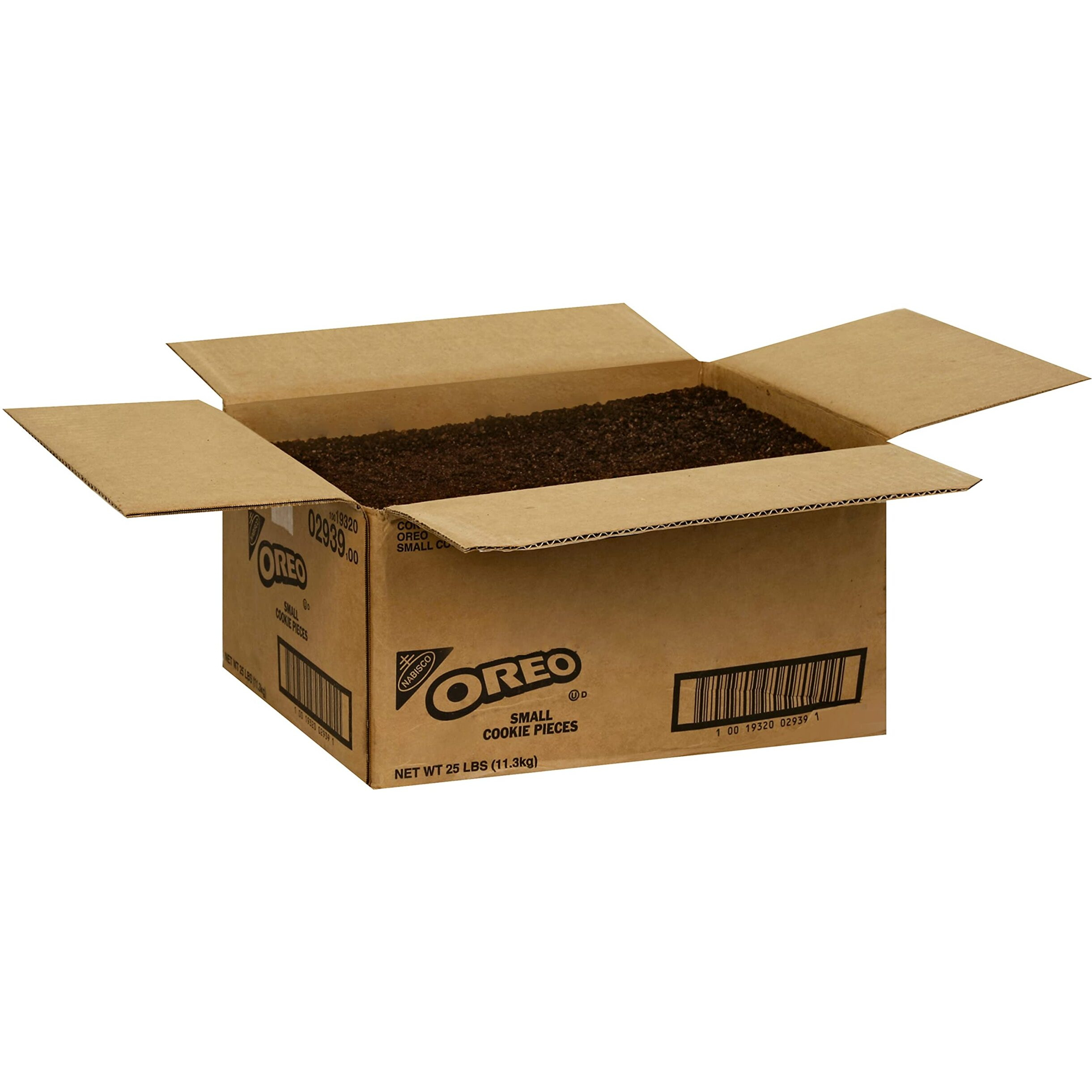 Oreo Chocolate Sandwich Cookies Small Cookie Pieces, 25 Lb Box
