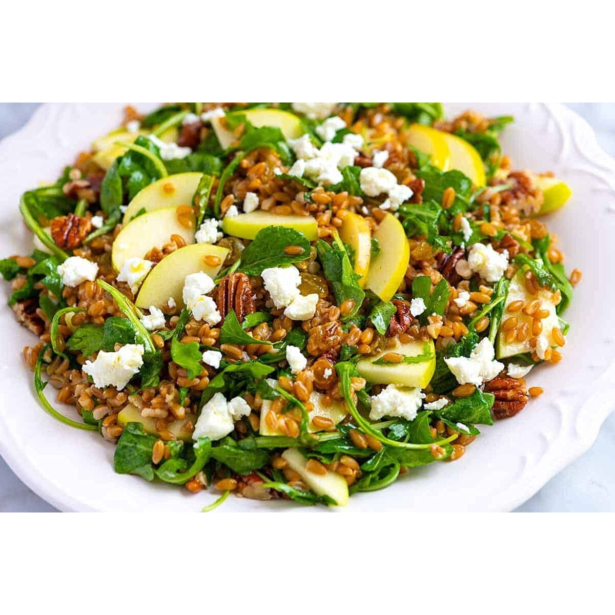 Organic Italian Pearled Farro - Raw, Non-Gmo, Vegan, Bulk, Protein, Fiber Rich (10Lb)