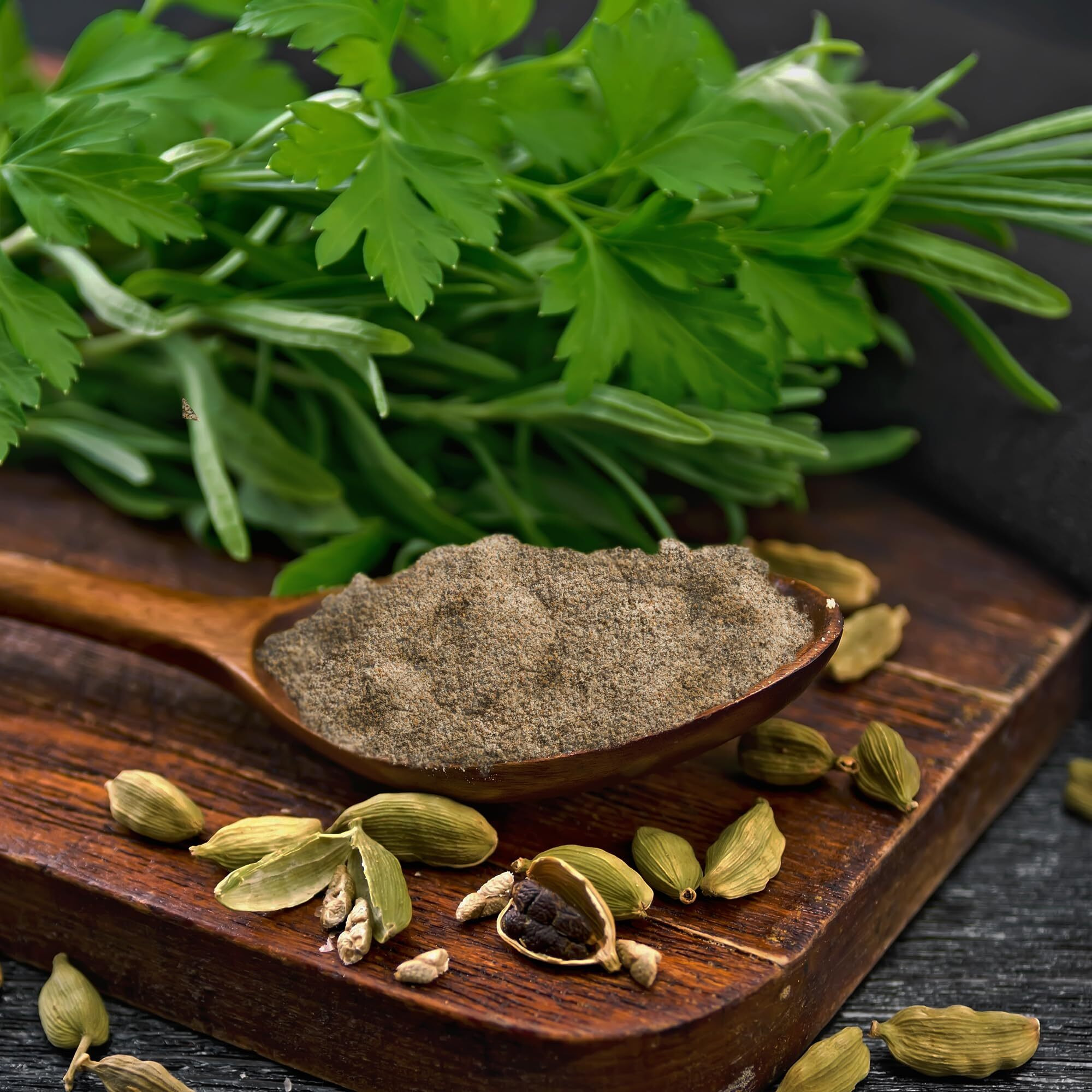 Birch & Meadow 1.5 Lb Of Ground Cardamom, Spicy & Fruity, Versatile