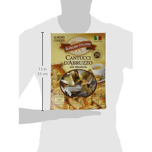 Cantucci D'Abruzzo Almond Cookies (125 Count Box)_Ab