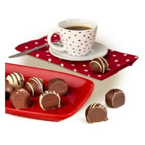 Vegan, Plant Based, Gluten Free Gourmet Chocolates | Everything Good Truffle Collection (15 Pieces) | Dairy Free, Nut Free, Peanut Free, Soy Free | Allergy Friendly Gifts | By No Whey Foods