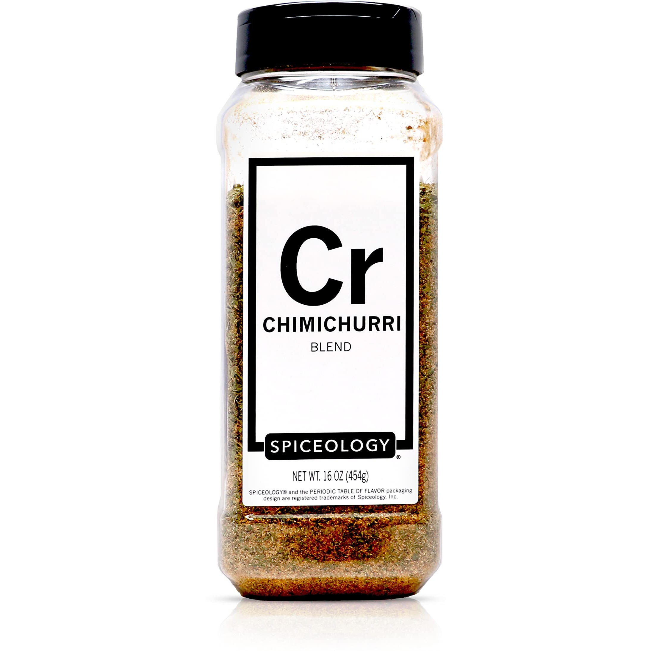 Spiceology - Chimichurri - Use On Pork, Fish, Vegetables, Chicken, Steak - Bbq Rub - Spices And Seasonings - 16 Oz