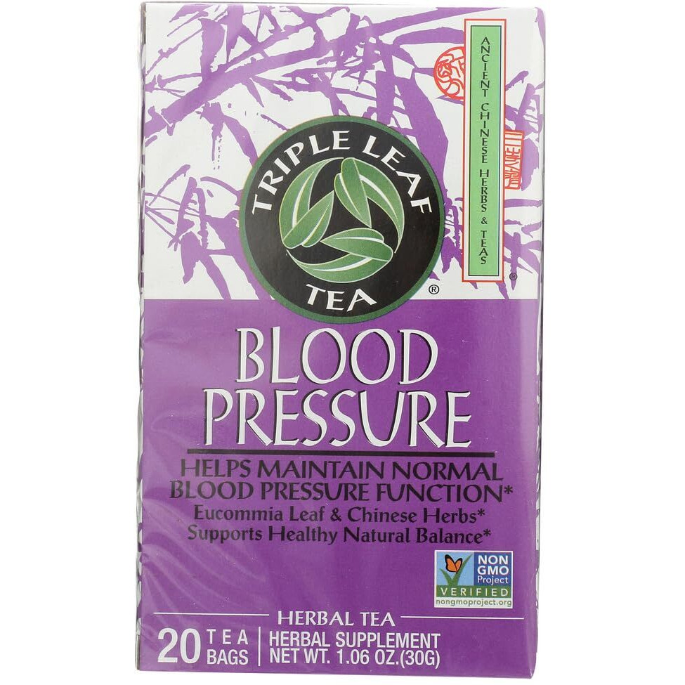 Triple Leaf Tea Blood Pressure - 20 Tea Bags (Pack Of 6)