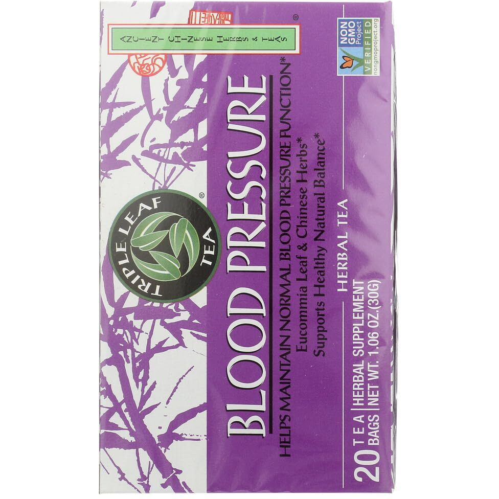 Triple Leaf Tea Blood Pressure - 20 Tea Bags (Pack Of 6)