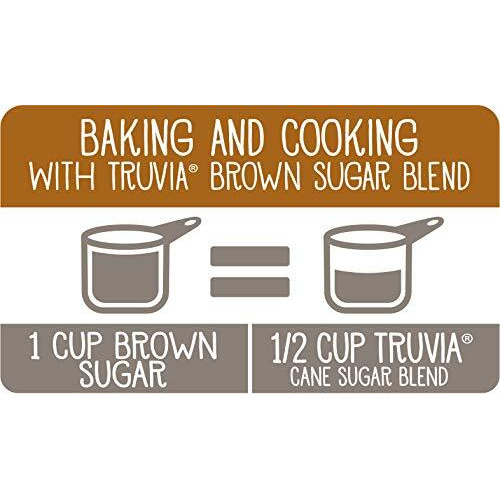 Truvia Brown Sugar Blend, Mix Of Natural Stevia Sweetener And Brown Sugar, 18 Oz Bag