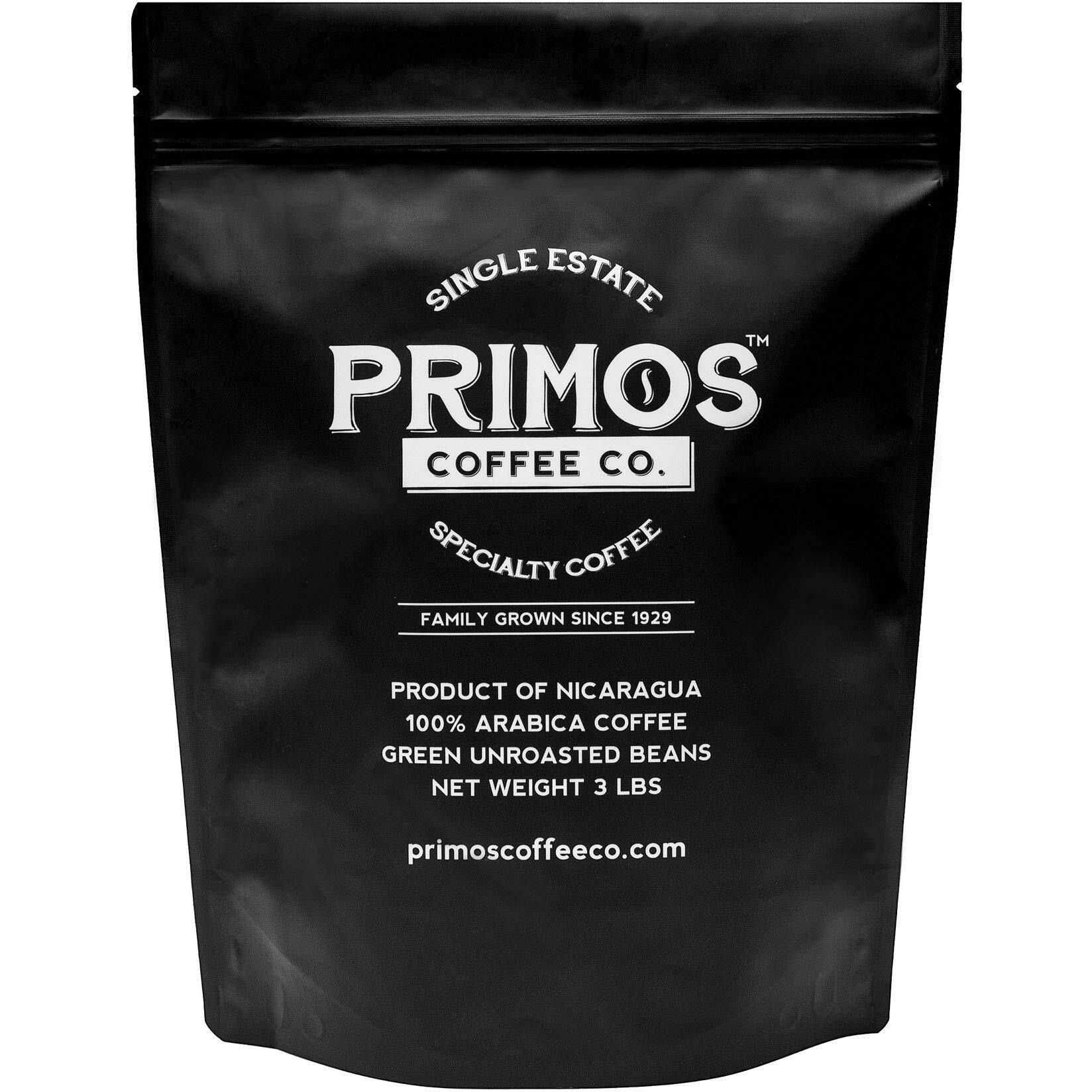 3 Lb, Single Origin Unroasted Green Coffee Beans, Specialty Grade From Single Nicaraguan Estate, Direct Trade (Caturra Varietal)