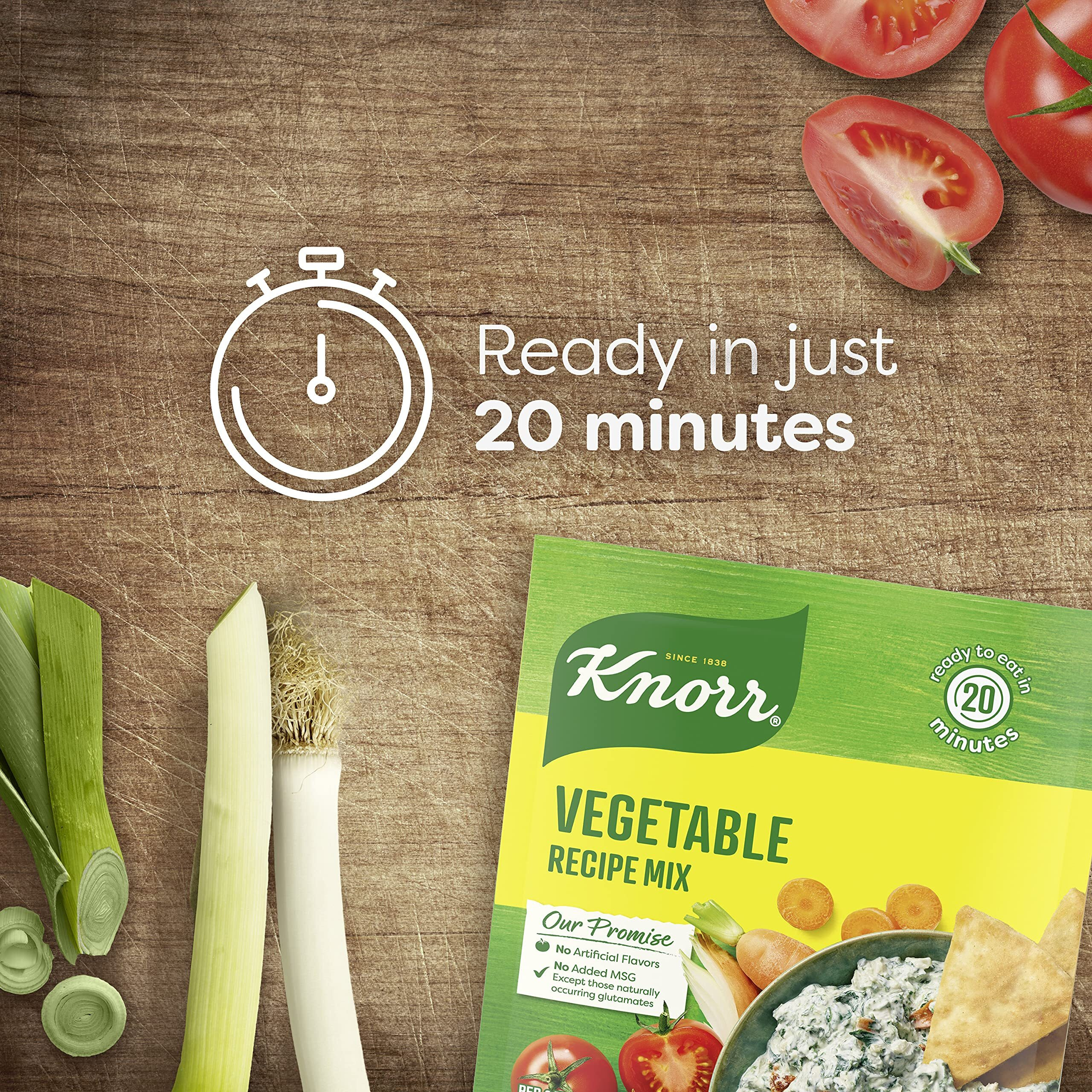 Knorr Soup Mix And Recipe Mix For Soups, Sauces And Simple Meals Vegetable No Artificial Flavors 1.4 Oz, Pack Of 12