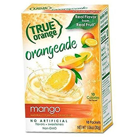 True Lemon Assorted Beverage Pack (5Boxes 10Ct Each) With 5 Free Bonus Sticks Of Lemonade True Lemon Original True Peach Lemonade, True Black Cherry Limeade, True Mango Orange And True Raspberry Assorted True Lemonade Drink Mixes.