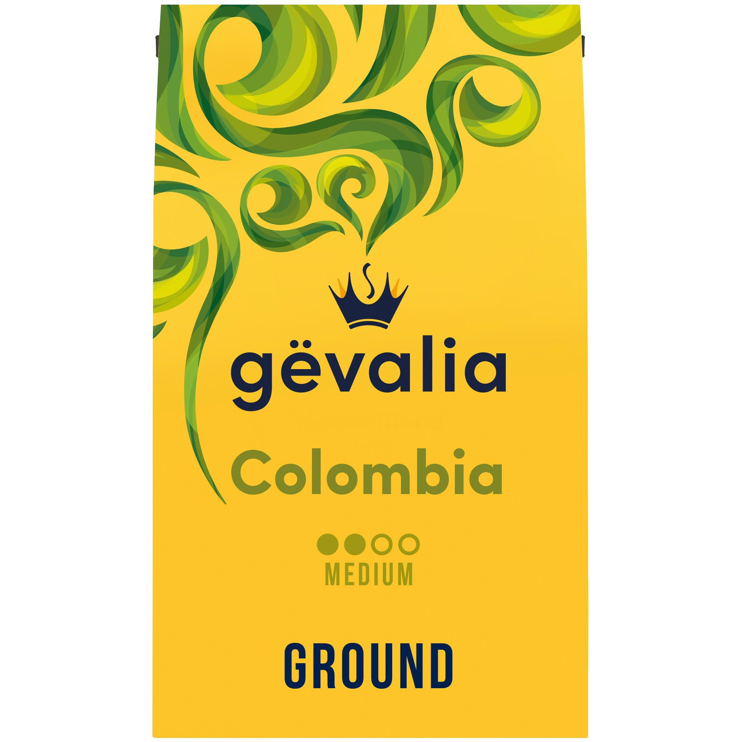 Gevalia Colombia Medium Roast Ground Coffee, 20 Oz Bag