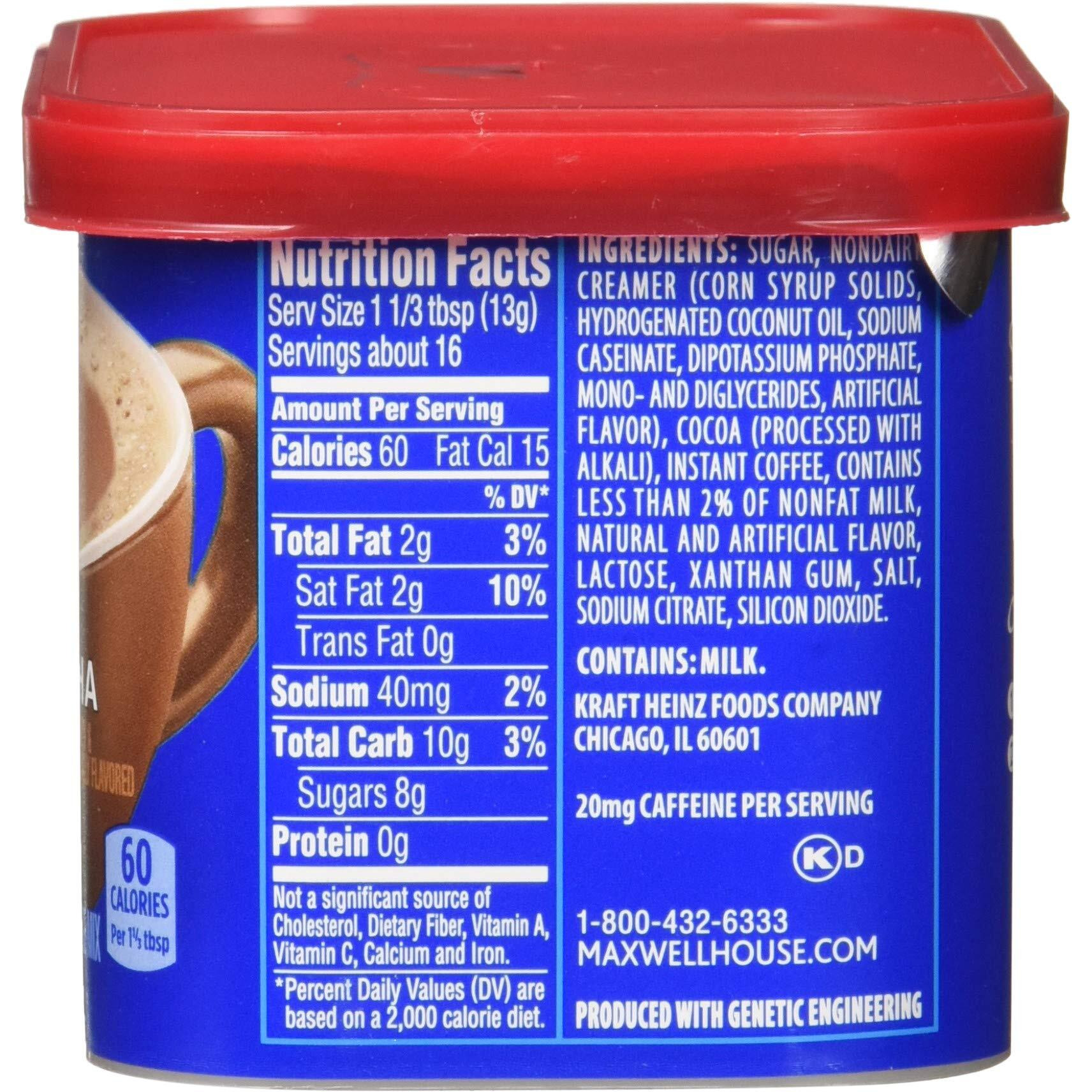 Maxwell House International Cafe Suisse Mocha Cafe (434580), 7.2 Ounce (Pack Of 8)