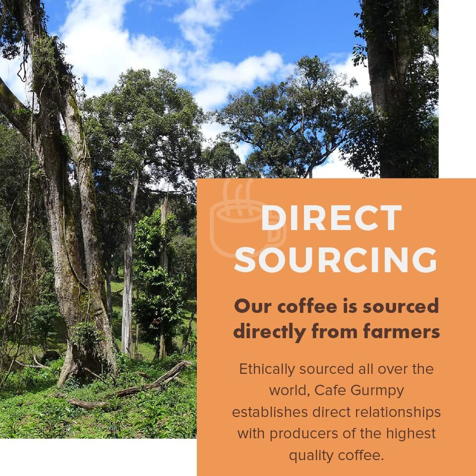 Caf   Grumpy Coffee - Heartbreaker Blend, 12Oz Bag, Medium Roast, Drip, French Press, Pour Over, Cold Brew (Whole Beans)